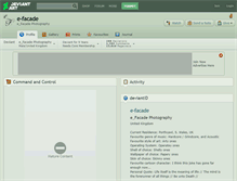 Tablet Screenshot of e-facade.deviantart.com