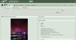 Desktop Screenshot of db20.deviantart.com