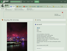 Tablet Screenshot of db20.deviantart.com
