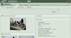 Desktop Screenshot of lakotasilver.deviantart.com