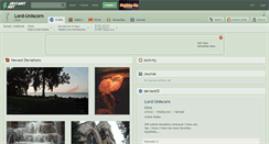 Desktop Screenshot of lord-uniscorn.deviantart.com