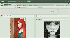 Desktop Screenshot of amai-nayami.deviantart.com