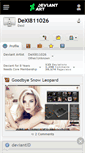 Mobile Screenshot of dexi811026.deviantart.com