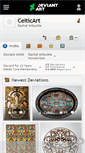 Mobile Screenshot of celticart.deviantart.com