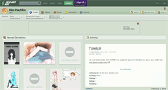 Desktop Screenshot of miss-hachiko.deviantart.com