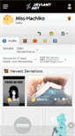 Mobile Screenshot of miss-hachiko.deviantart.com