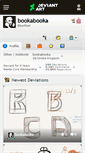Mobile Screenshot of bookabooka.deviantart.com