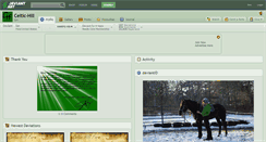 Desktop Screenshot of celtic-hill.deviantart.com