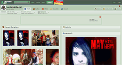Desktop Screenshot of hentai-delta-cat.deviantart.com