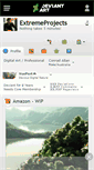 Mobile Screenshot of extremeprojects.deviantart.com