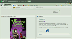 Desktop Screenshot of chaoskomori.deviantart.com