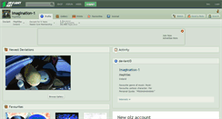 Desktop Screenshot of imagination-1.deviantart.com
