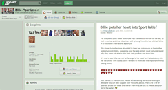 Desktop Screenshot of billie-piper-love.deviantart.com