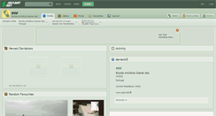 Desktop Screenshot of essr.deviantart.com