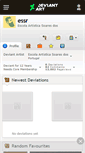 Mobile Screenshot of essr.deviantart.com