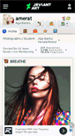 Mobile Screenshot of amerat.deviantart.com