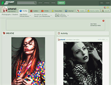 Tablet Screenshot of amerat.deviantart.com