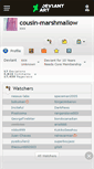 Mobile Screenshot of cousin-marshmallow.deviantart.com