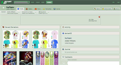 Desktop Screenshot of kurtaaw.deviantart.com