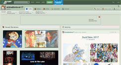Desktop Screenshot of animationlover17.deviantart.com