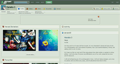 Desktop Screenshot of hanako-3.deviantart.com