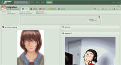 Desktop Screenshot of indignation.deviantart.com