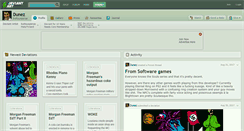 Desktop Screenshot of dunez.deviantart.com