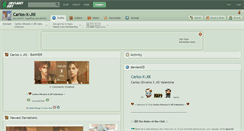 Desktop Screenshot of carlos-x-jill.deviantart.com