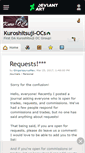 Mobile Screenshot of kuroshitsuji-ocs.deviantart.com