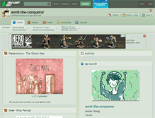 Tablet Screenshot of annit-the-conqueror.deviantart.com