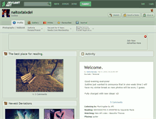 Tablet Screenshot of naitoxtaixdei.deviantart.com
