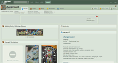 Desktop Screenshot of changerous63.deviantart.com