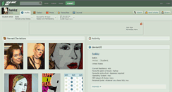 Desktop Screenshot of bekkz.deviantart.com