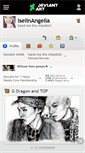 Mobile Screenshot of iselinangelia.deviantart.com