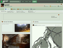 Tablet Screenshot of kamizh.deviantart.com