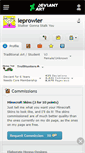 Mobile Screenshot of leprowler.deviantart.com