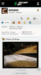 Mobile Screenshot of metatek.deviantart.com