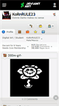 Mobile Screenshot of kornrule23.deviantart.com