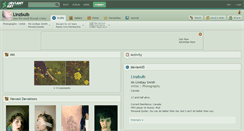 Desktop Screenshot of linzbulb.deviantart.com