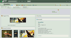 Desktop Screenshot of horuskiller.deviantart.com