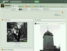Tablet Screenshot of idraemir.deviantart.com