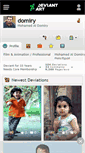 Mobile Screenshot of domiry.deviantart.com