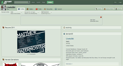 Desktop Screenshot of livetoski.deviantart.com