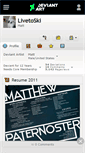 Mobile Screenshot of livetoski.deviantart.com
