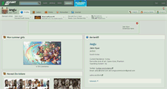 Desktop Screenshot of angju.deviantart.com