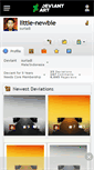 Mobile Screenshot of little-newbie.deviantart.com