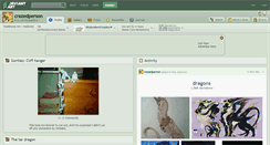 Desktop Screenshot of crazedperson.deviantart.com