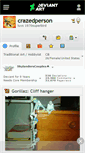 Mobile Screenshot of crazedperson.deviantart.com