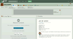 Desktop Screenshot of book-keeper.deviantart.com