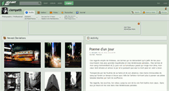 Desktop Screenshot of clempetit.deviantart.com